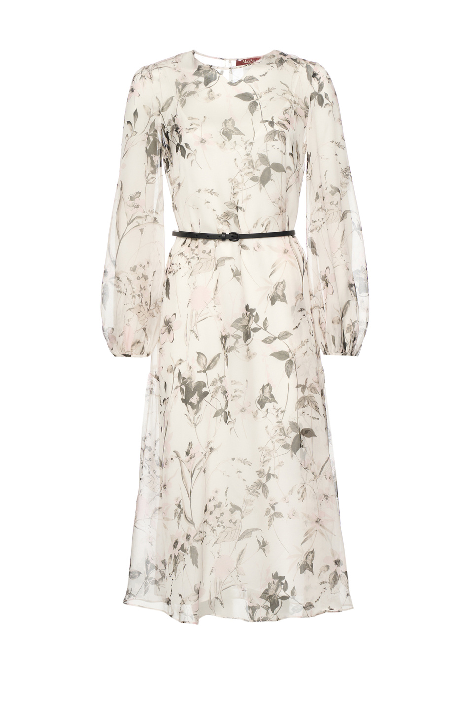 Платье MSTCAMPO с принтом|Основной цвет:Белый Женский Max Mara Платье MSTCAMPO с принтом (цвет ), артикул 2616231025 | Фото 1