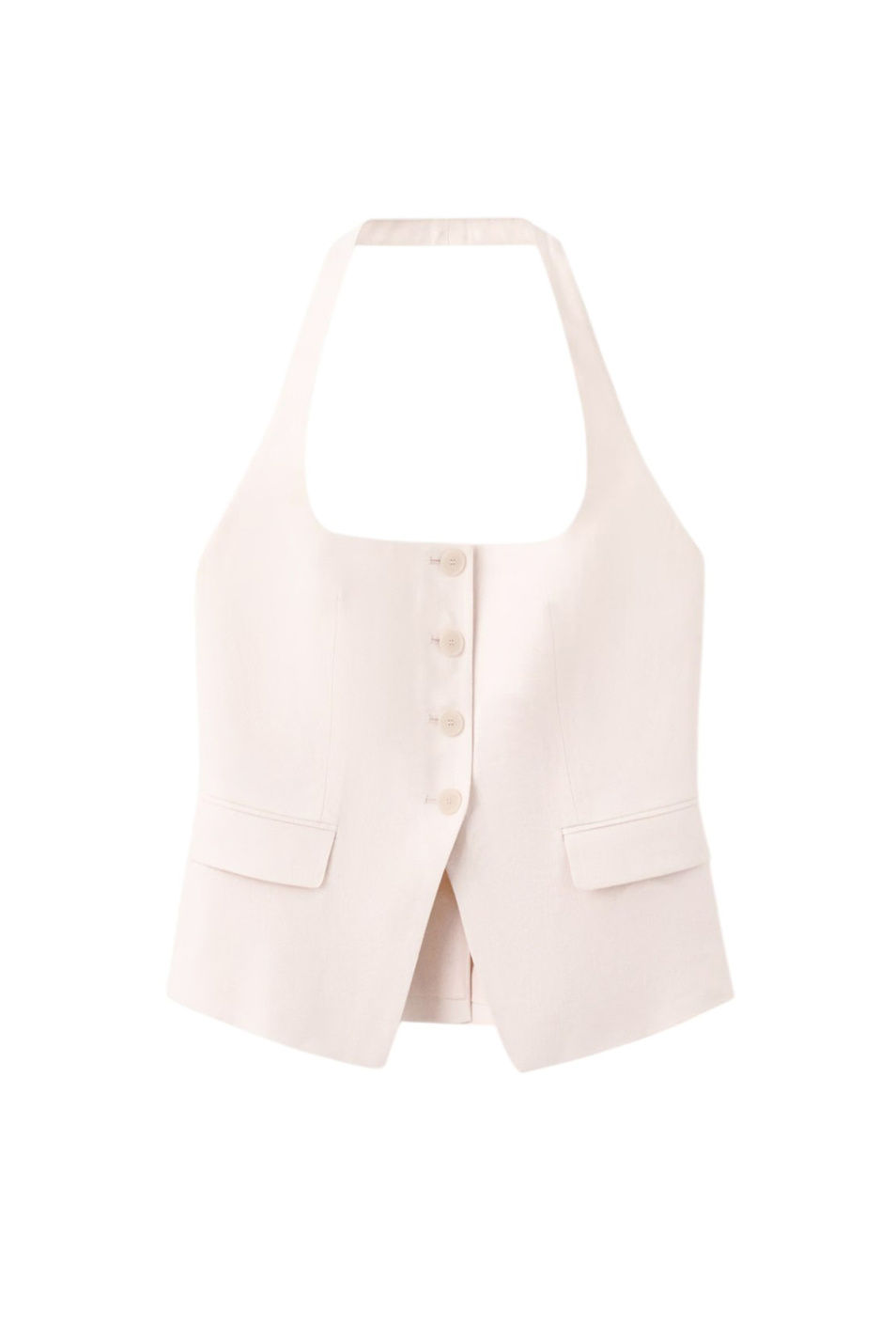 Женский Mango Жилет BORELI из льна (цвет ), артикул 27967156 | Фото 1