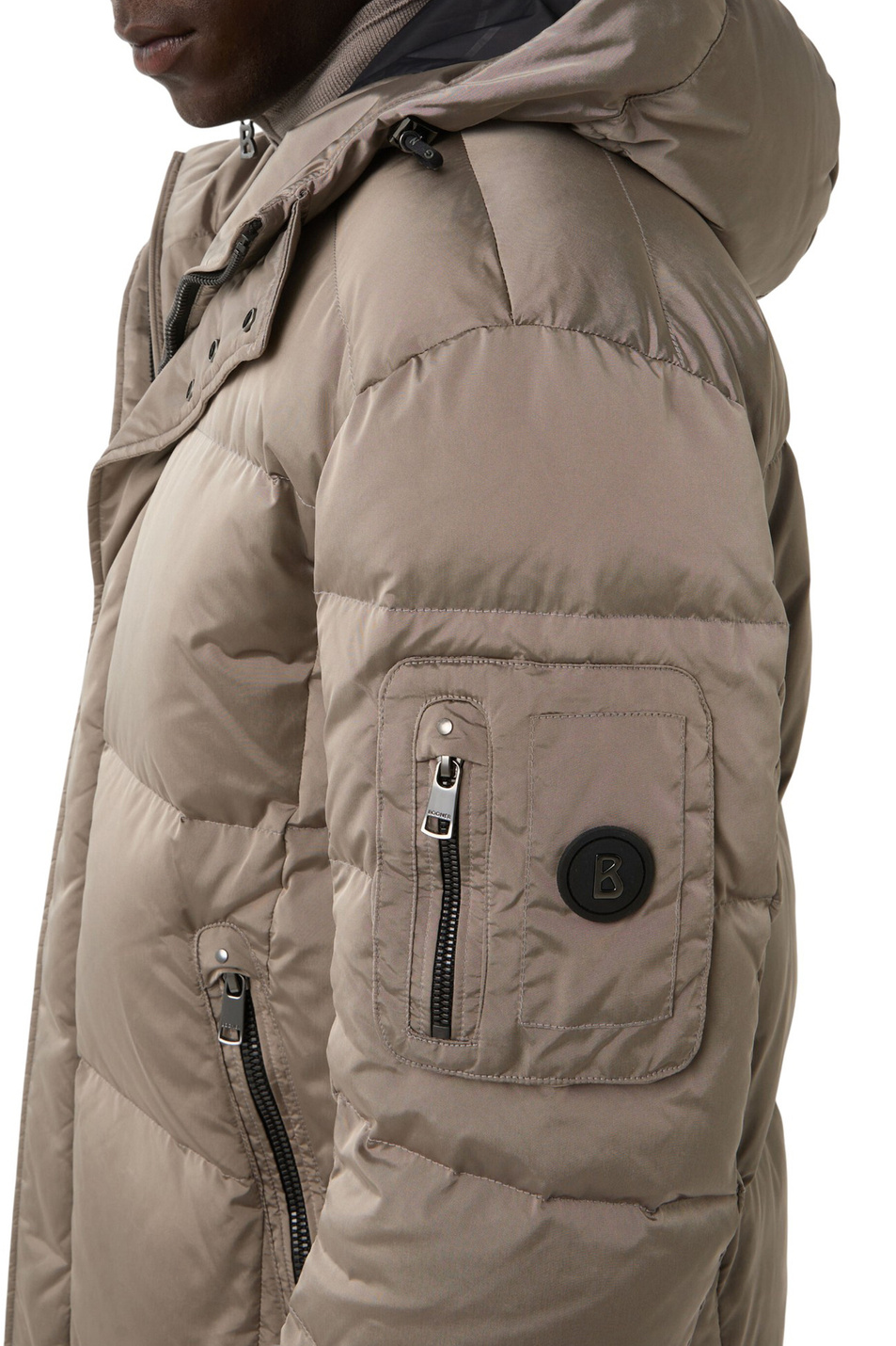 Куртка стеганая JONES-D2 с пуховым наполнителем|Основной цвет:Бежевый Мужской Bogner Куртка стеганая JONES-D2 с пуховым наполнителем (цвет ), артикул 38467593 | Фото 6