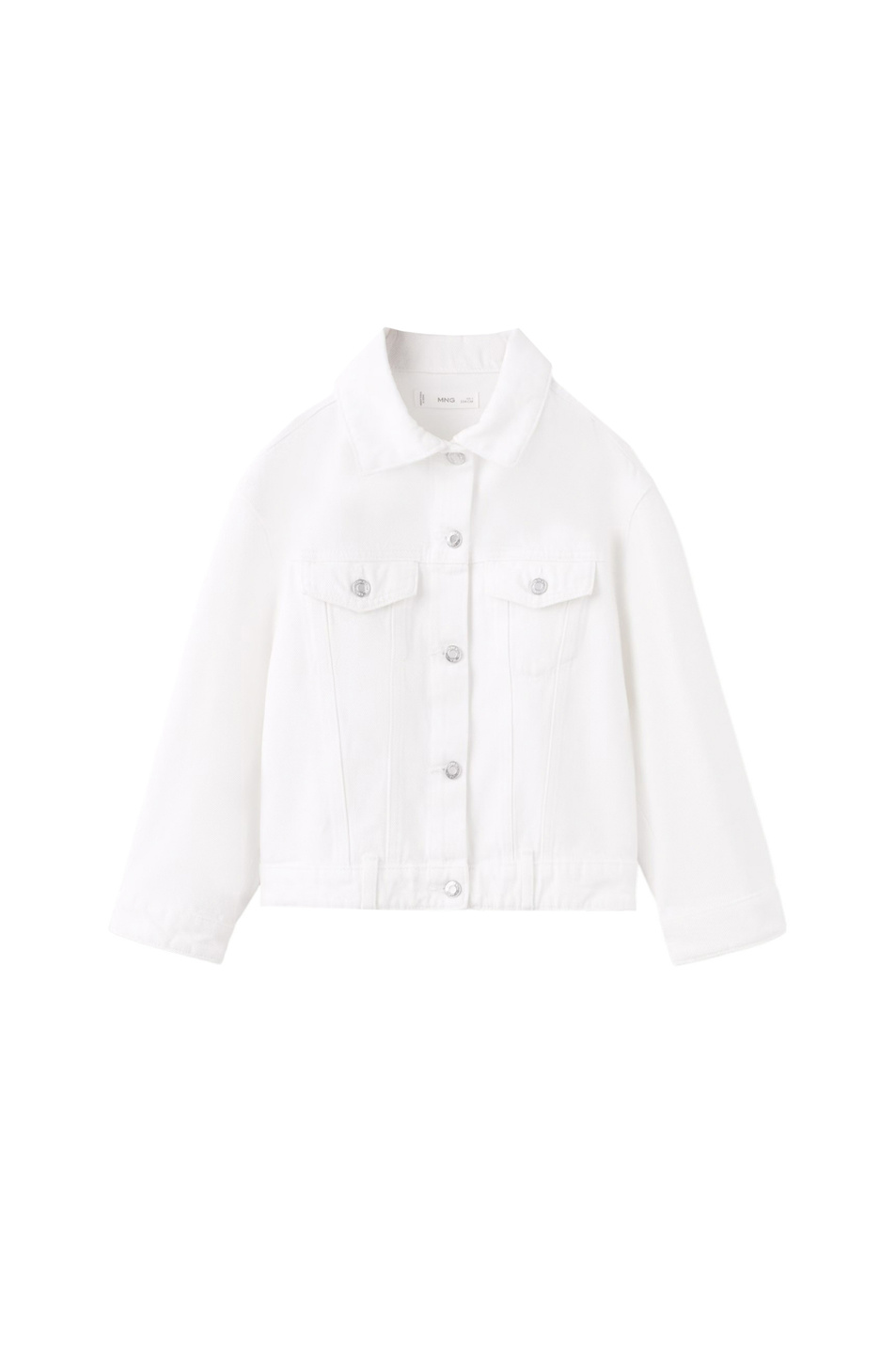 Девочкам Mango Kids Куртка джинсовая ALICE (цвет ), артикул 27085142 | Фото 1