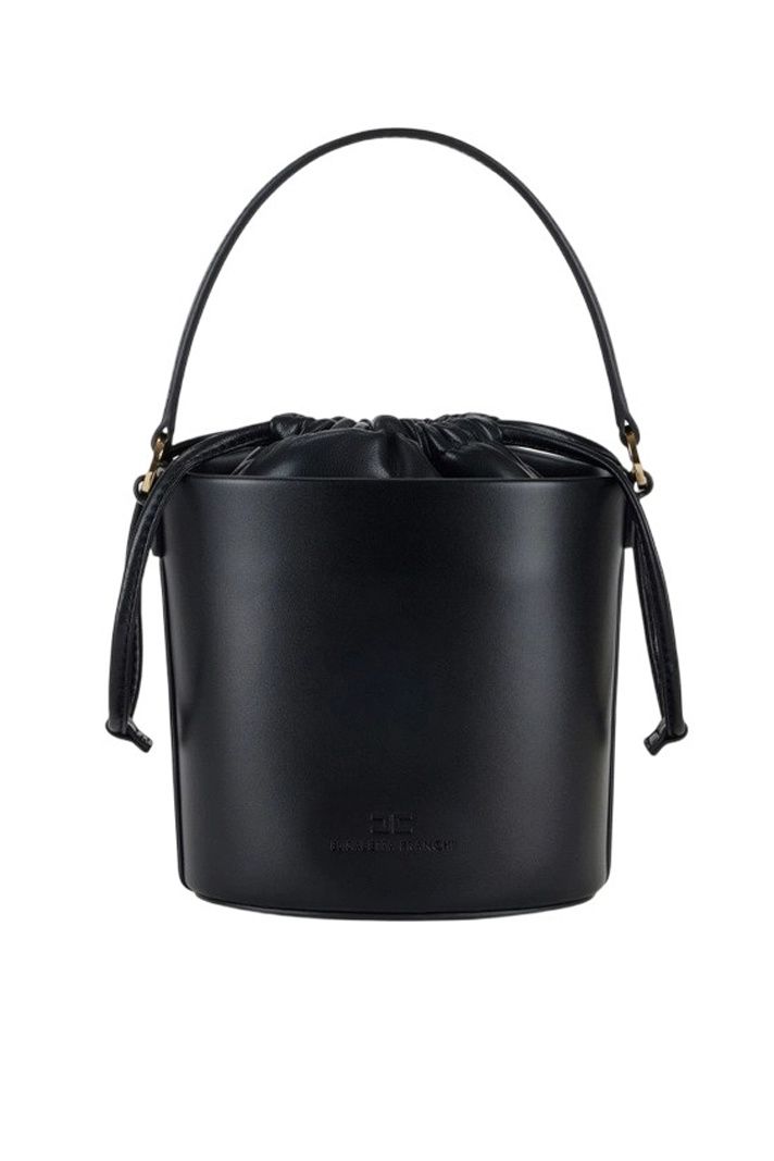 Женский Elisabetta Franchi Сумка-ведро с логотипом (цвет ), артикул BS92A61E2 | Фото 3