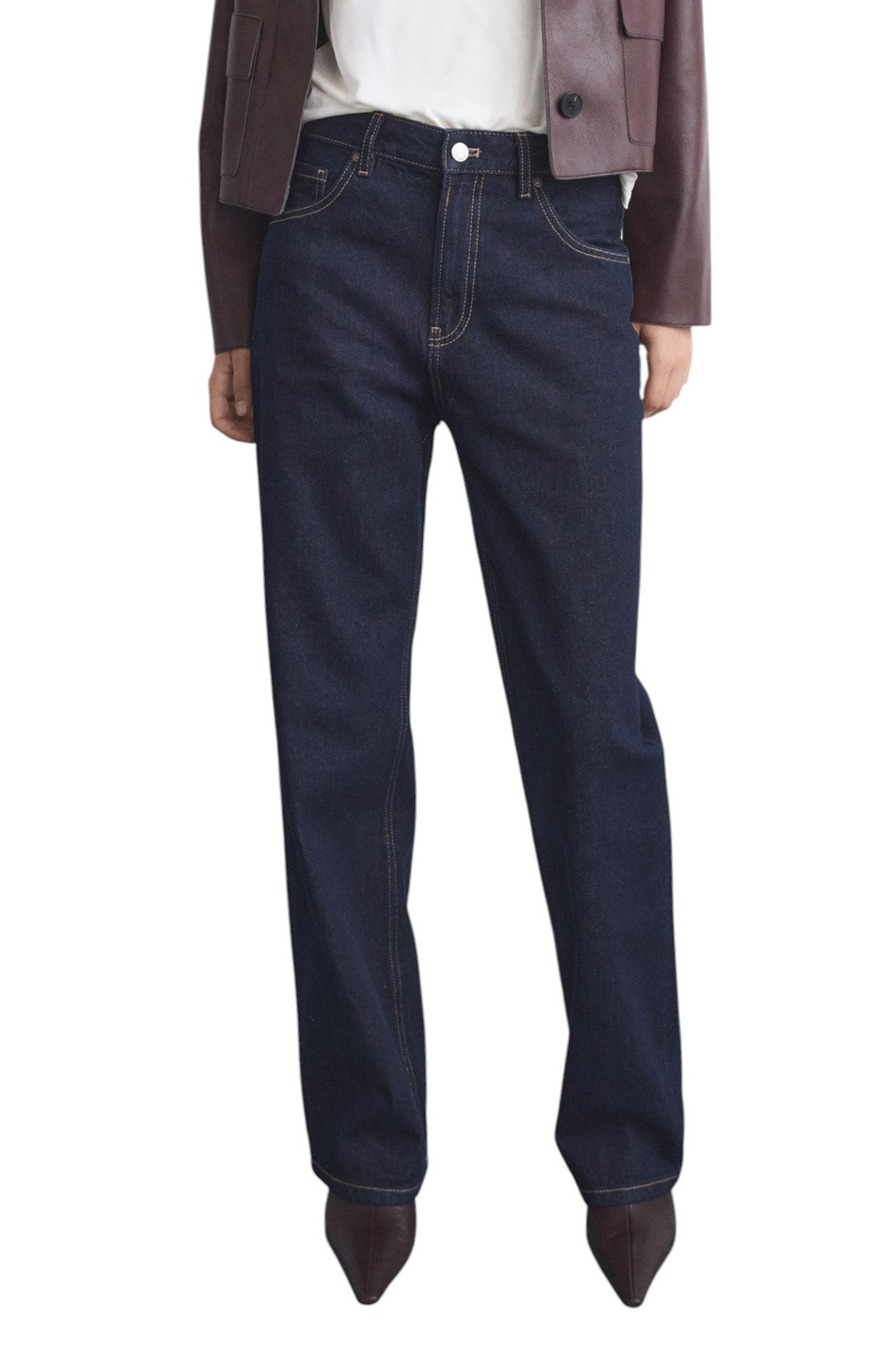 Джинсы MIAMI из хлопка|Основной цвет:Синий Женский Mango Джинсы MIAMI из хлопка (цвет ), артикул 17044781 | Фото 3