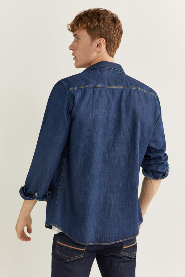 Springfield Рубашка джинсовая (цвет ), артикул 0298271 | Фото 3