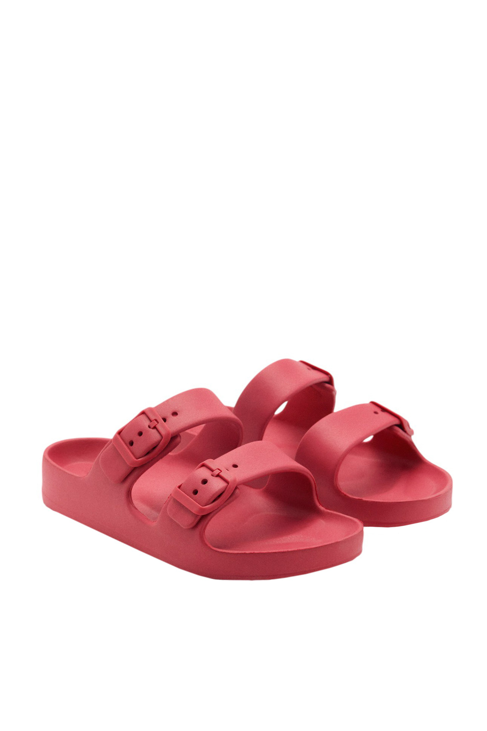 Девочкам Mango Kids Шлепанцы PAUF с пряжкой (цвет ), артикул 87037679 | Фото 2