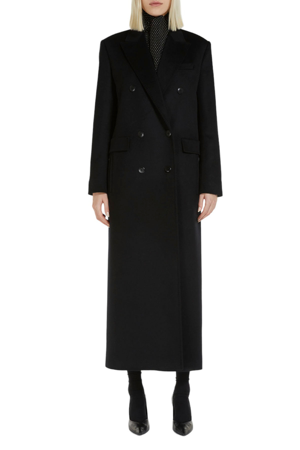 Женский Max Mara Пальто MACH из натуральной шерсти (цвет ), артикул 2360160433 | Фото 3