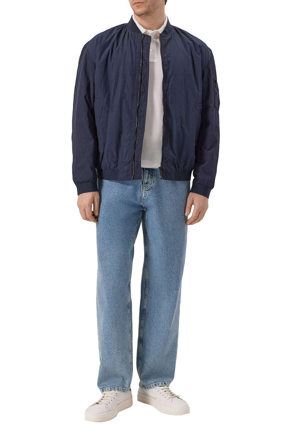 Мужской Emporio Armani Джинсы из эластичного хлопка (цвет ), артикул EM004717-AF23101 | Фото 3