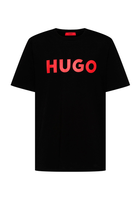 HUGO Футболка прямого кроя с крупным логотипом ( цвет), артикул 50467556 | Фото 1