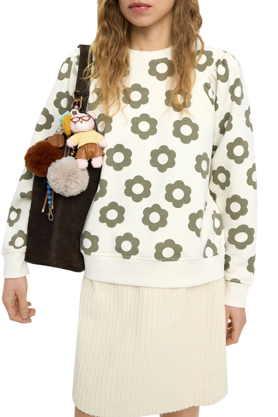 Женский Parfois Свитшот из хлопка (цвет ), артикул 243504 | Фото 3