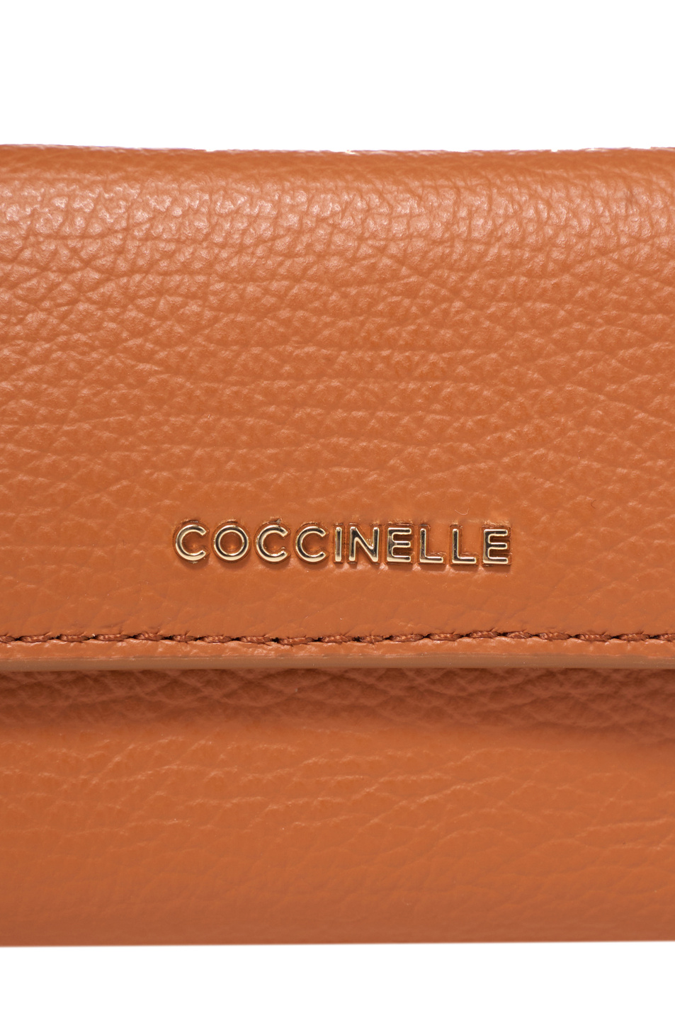 Кошелек METALLIC из натуральной кожи|Основной цвет:Оранжевый Женский Coccinelle Кошелек METALLIC из натуральной кожи (цвет ), артикул E2MW511B801 | Фото 4