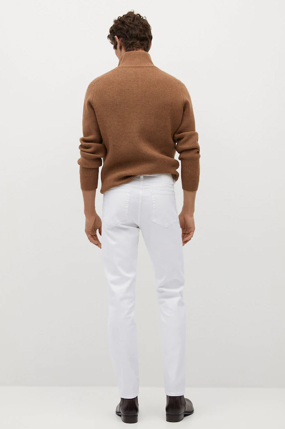 Мужской Mango Man Джинсы Jan slim fit (цвет ), артикул 87000526 | Фото 3