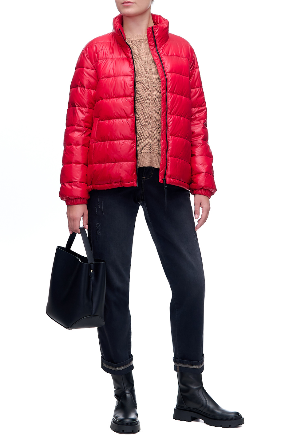 Женский Gerry Weber Стеганая куртка с эффектом металлик (цвет ), артикул 650203-31168 | Фото 2