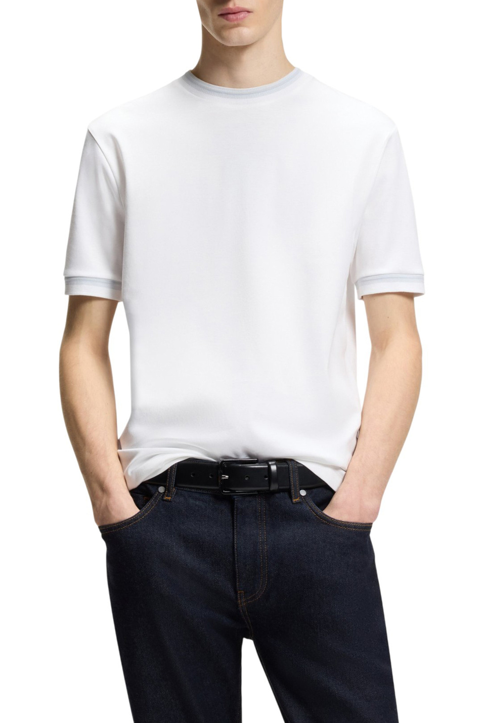 Мужской BOSS Футболка Tessler из хлопка (цвет ), артикул 50554536 | Фото 3