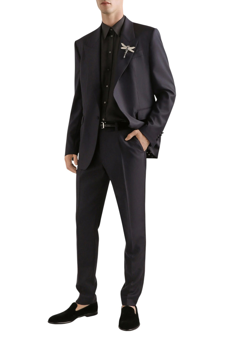 Мужской Dolce & Gabbana Брюки из шерсти (цвет ), артикул GW13ET-FU269 | Фото 2