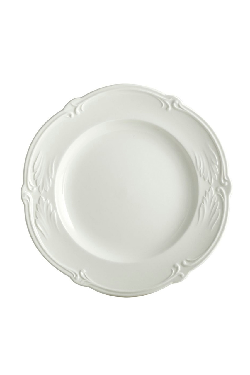 Набор тарелок ROCAILLE BLANC глубоких, 23 см, 4 шт.|Основной цвет:Белый|Артикул:1800B4AY14 | Фото 1