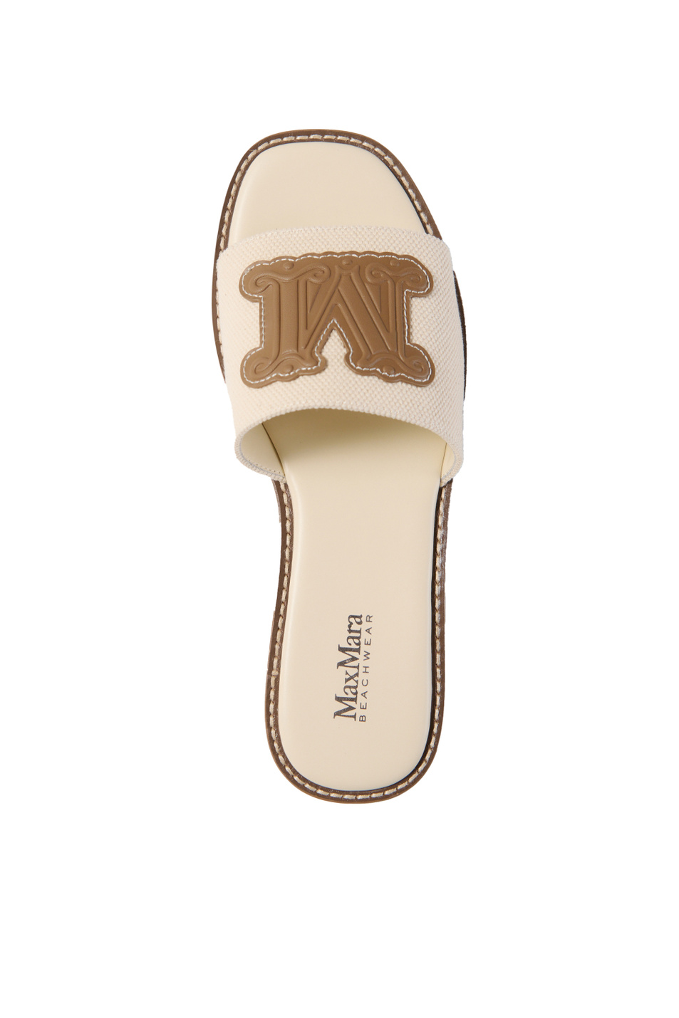 Женский Max Mara Шлепанцы CAUCASO с логотипом (цвет ), артикул 2616521039 | Фото 4