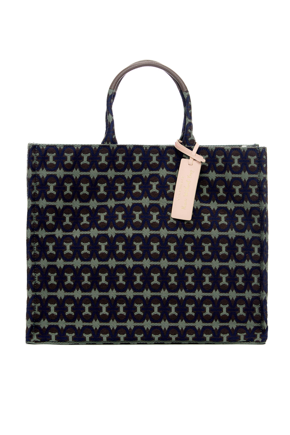 Женский Coccinelle Сумка-тоут NEVER WITHOUT BAG с кожаной подвеской (цвет ), артикул E1MBD180101 | Фото 1