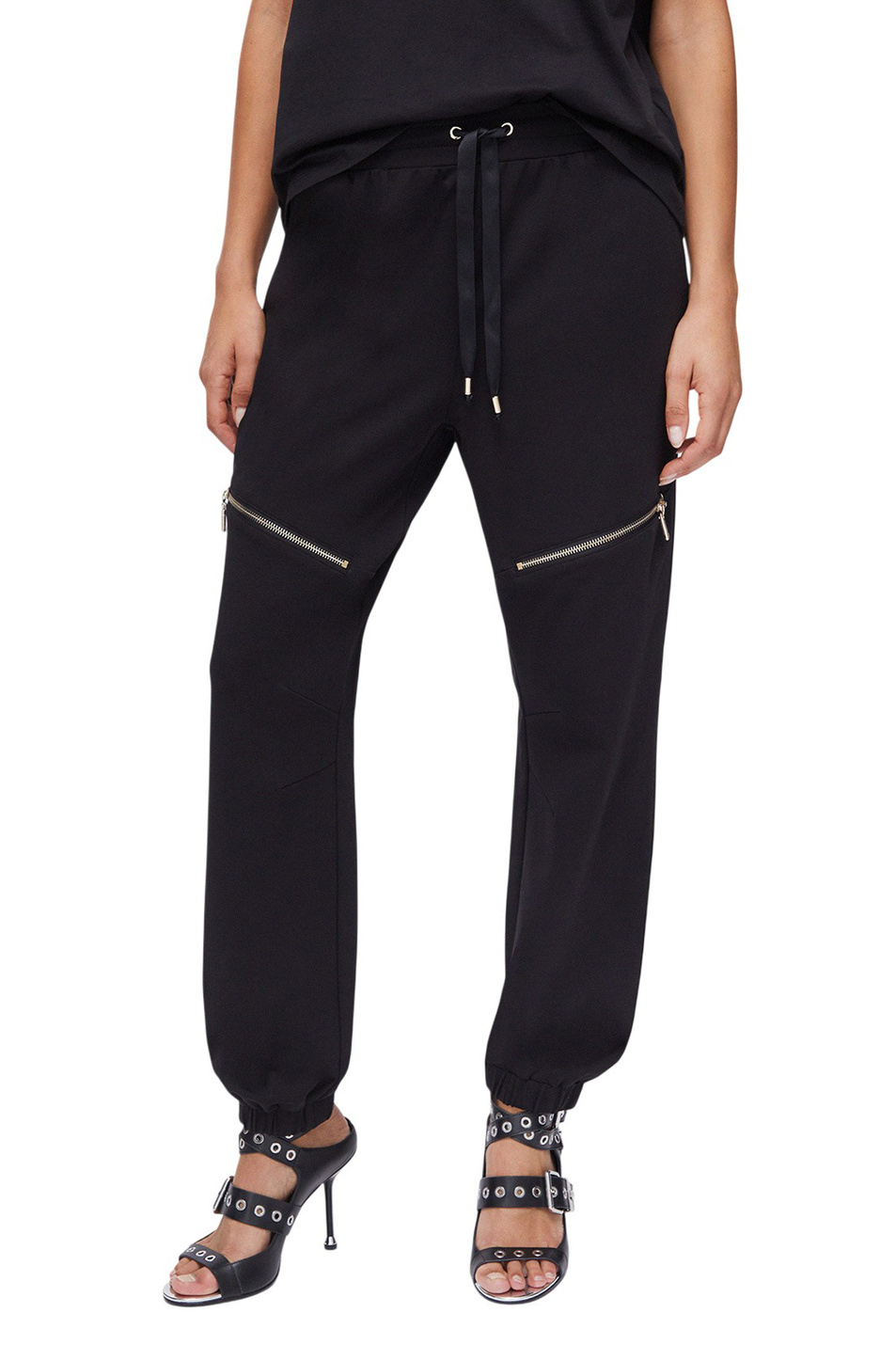 Женский Liu Jo Брюки из эластичного хлопка (цвет ), артикул TA6194FS090 | Фото 4