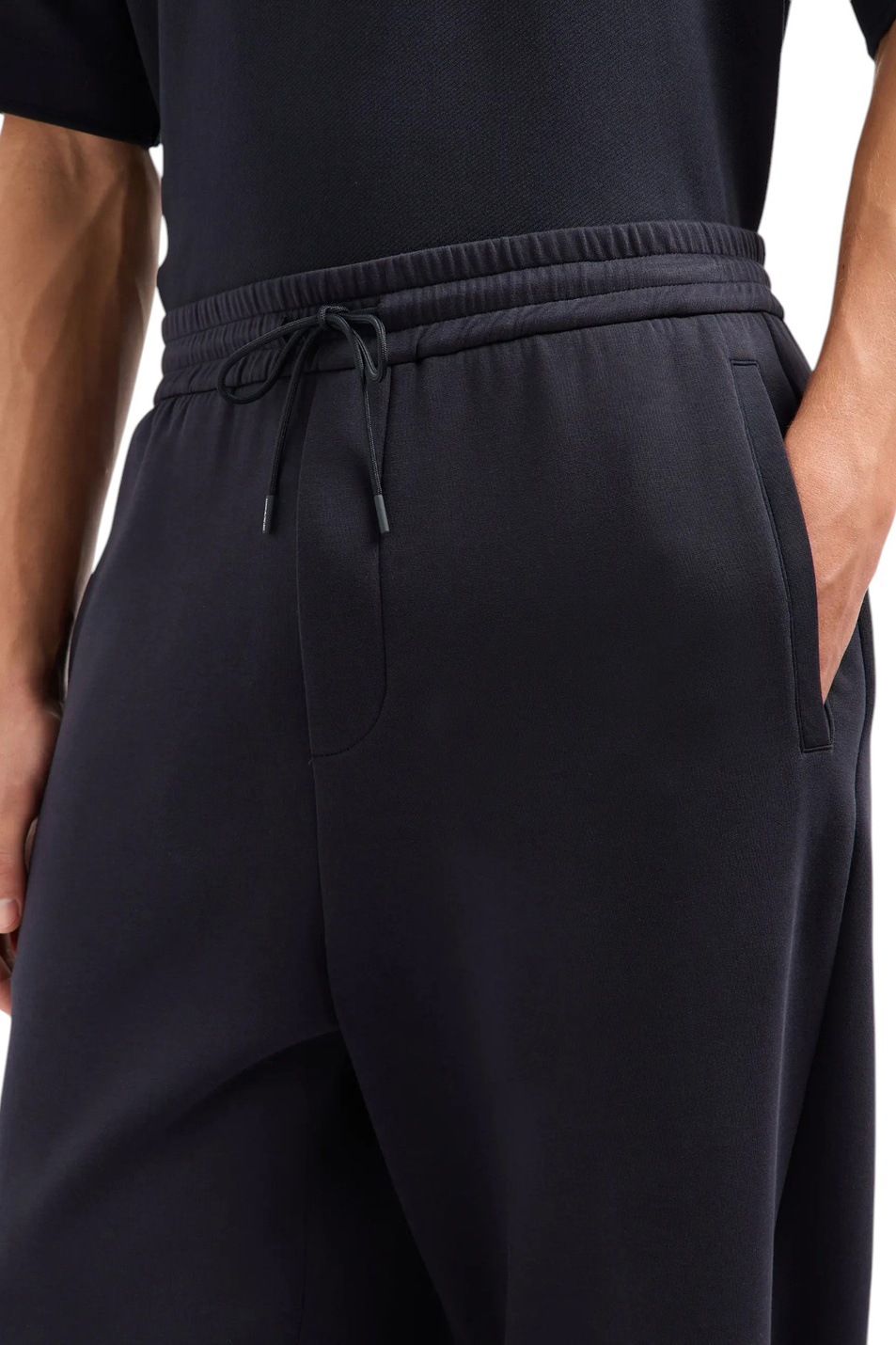 Мужской Emporio Armani Брюки из смесового хлопка (цвет ), артикул EM001746-AF10013 | Фото 5