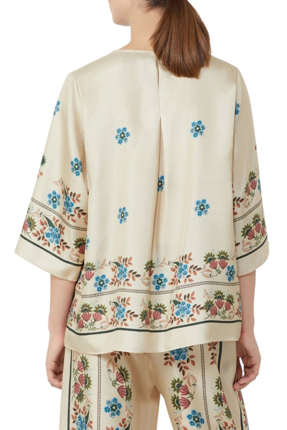 Женский Weekend Max Mara Блузка SAMBA из шелка (цвет ), артикул 2615111062 | Фото 4