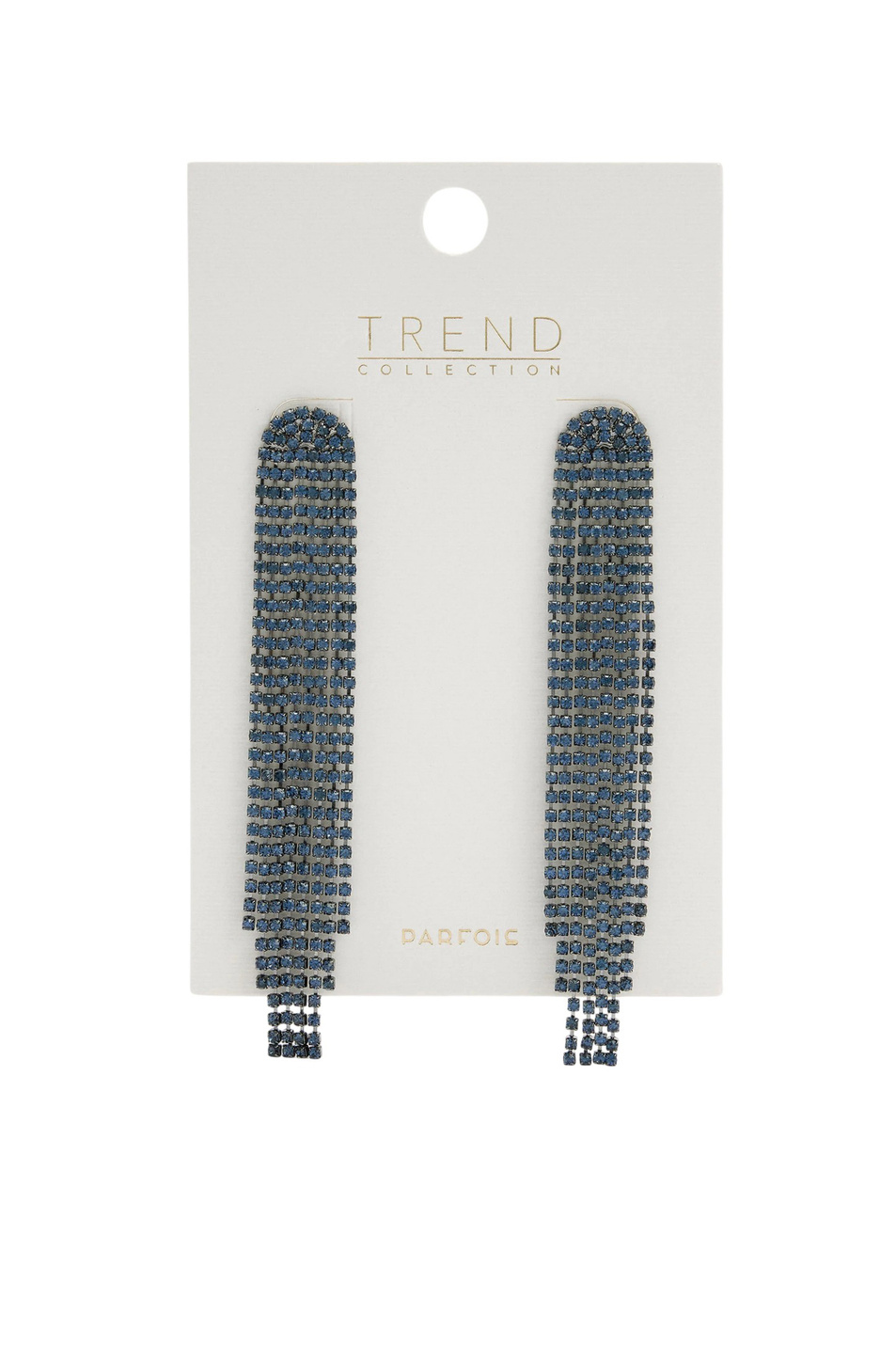 Женский Parfois Серьги длинные с кристаллами (цвет ), артикул 242712 | Фото 2