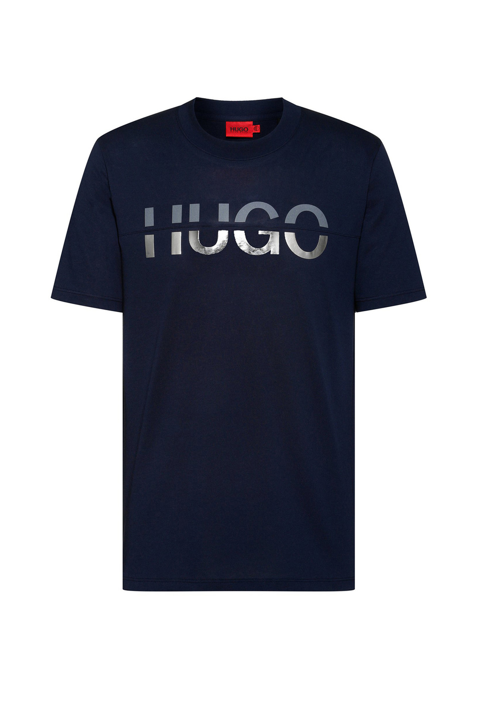 HUGO Футболка с "разрезным" логотипом (цвет ), артикул 50466496 | Фото 1