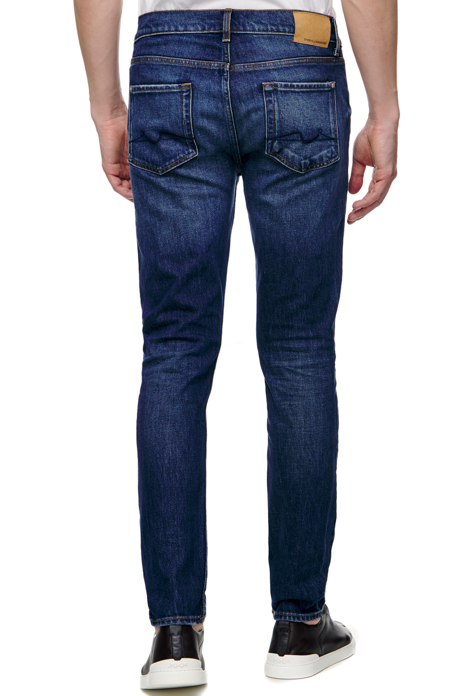 7 for all Mankind Джинсы SLIMMY TAPERED Down Home (цвет ), артикул JSMXC100DH | Фото 4