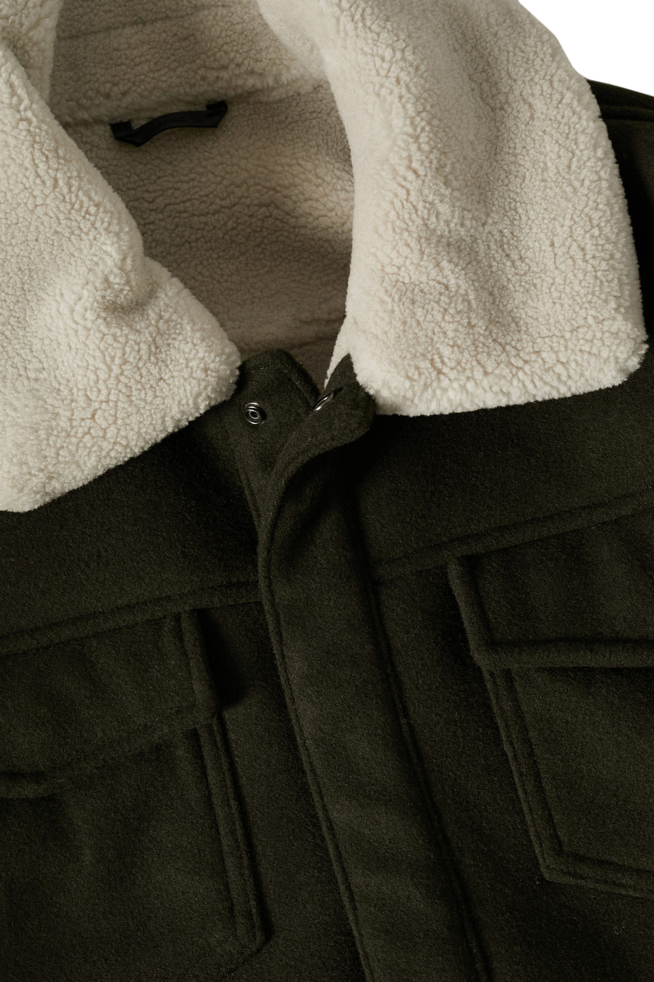 Мужской Mango Man Куртка DOPANA с воротником из искусственной овчины (цвет ), артикул 37906305 | Фото 5