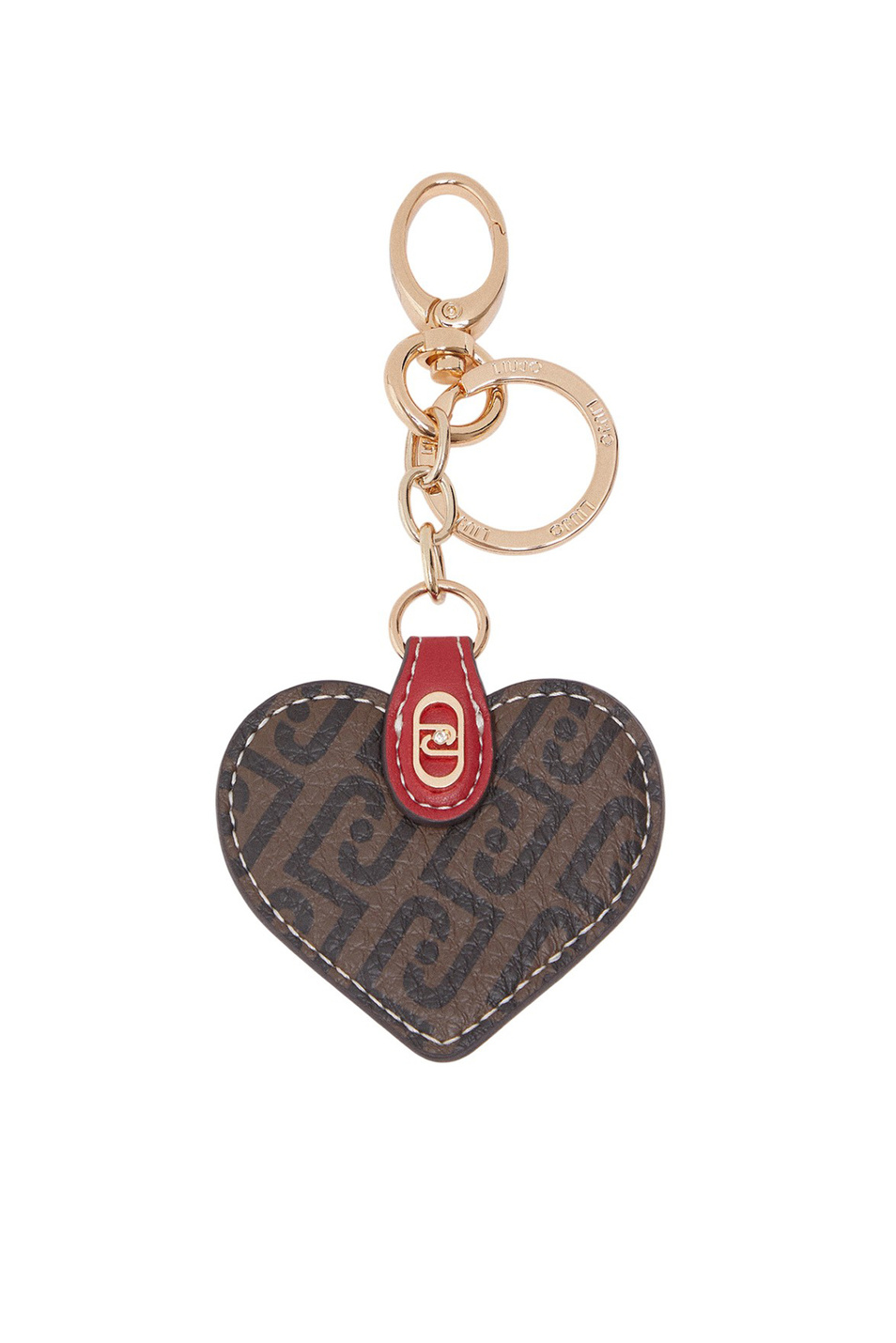 Брелок для ключей в виде сердца|Основной цвет:Коричневый Женский Liu Jo Брелок для ключей в виде сердца (цвет ), артикул AA6207E1118 | Фото 1