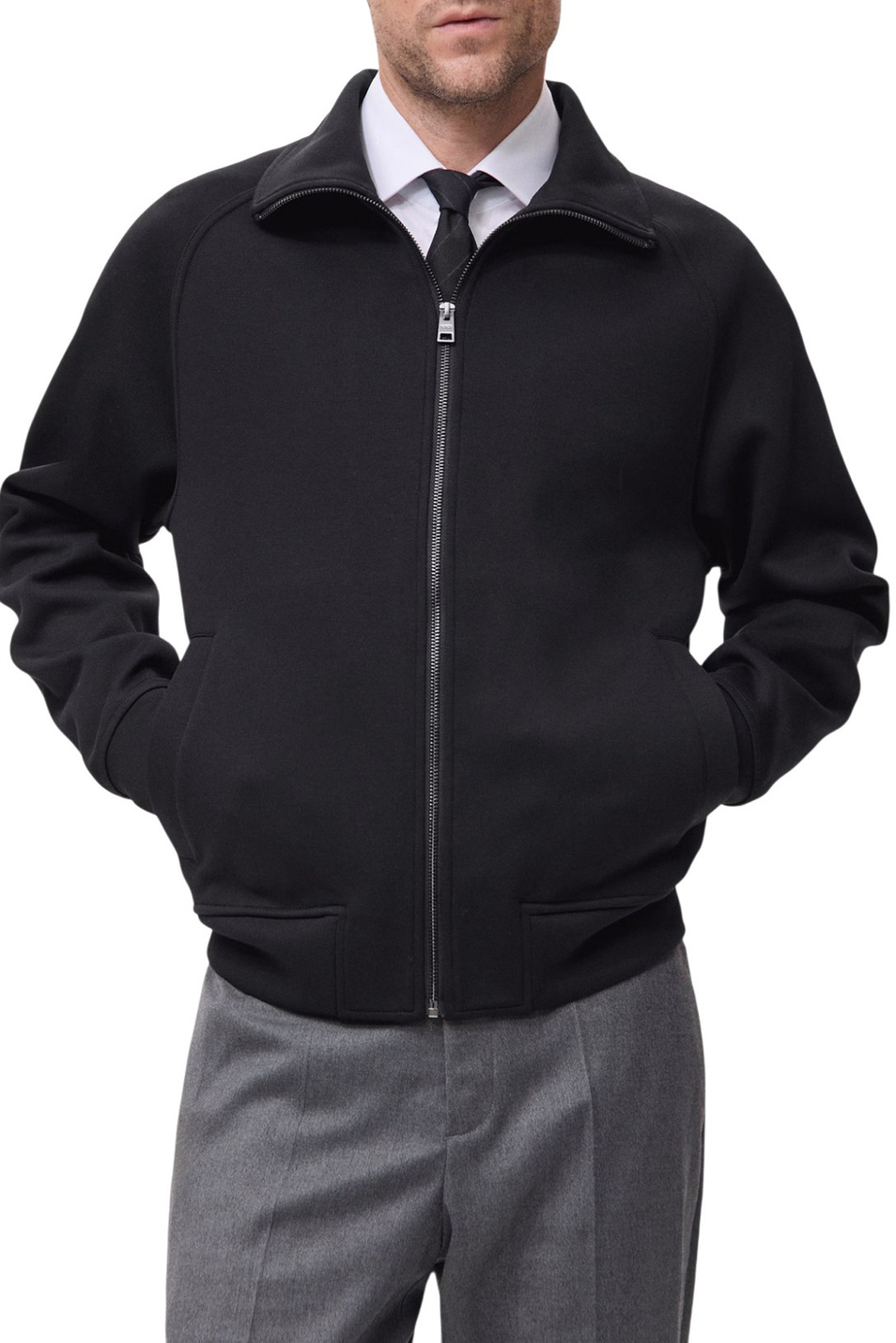 Мужской Mango Man Толстовка SOLLERZ на молнии (цвет ), артикул 17089206 | Фото 3