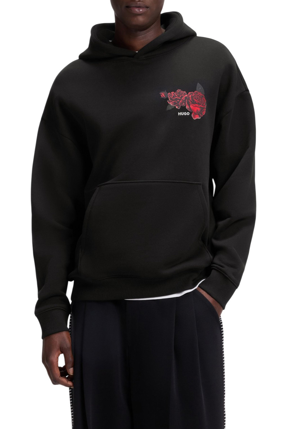 Мужской HUGO Худи Dagethood из хлопка (цвет ), артикул 50556389 | Фото 3