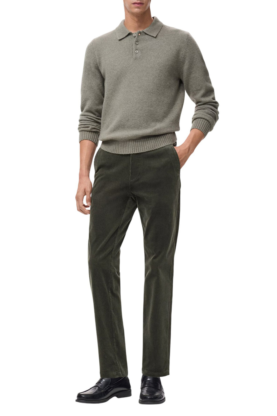 Мужской Mango Man Брюки BERDAM вельветовые (цвет ), артикул 17017887 | Фото 2