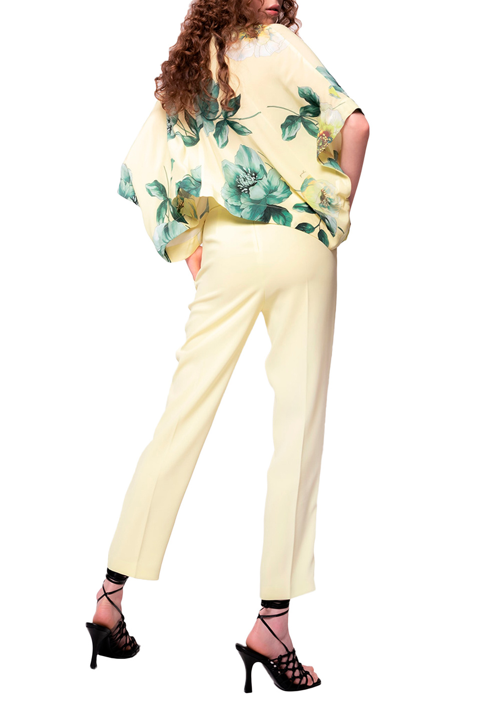 Pinko Блузка с принтом и рукавами-кимоно (цвет ), артикул 1G17ANY7SK | Фото 5