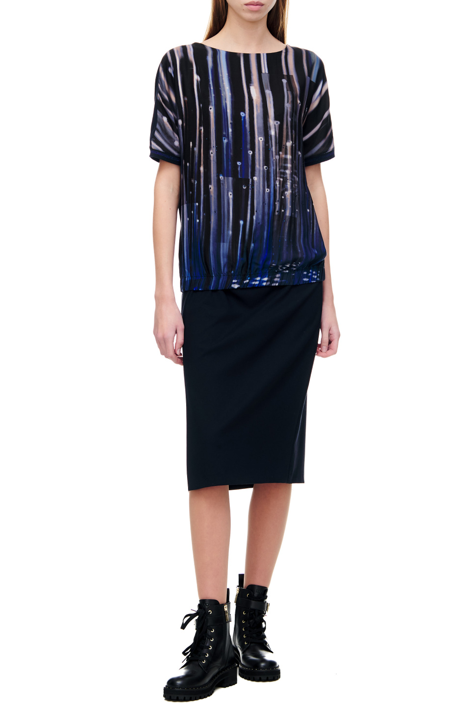 Женский Gerry Weber Джемпер с принтом (цвет ), артикул 870279-35020 | Фото 3