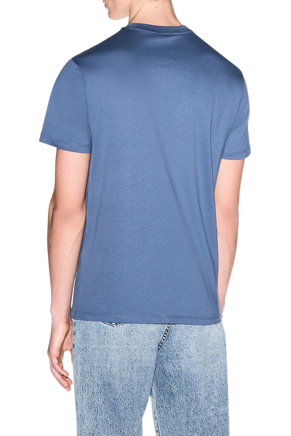 Мужской Armani Exchange Футболка из хлопка (цвет ), артикул XM001568-AF10358 | Фото 4