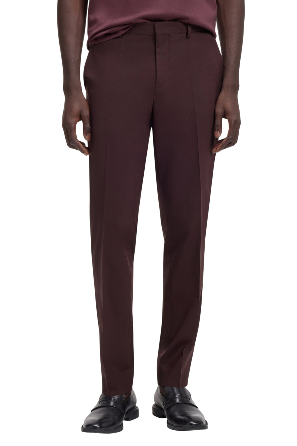 Костюм Henry/Getlin из смесовой шерсти|Основной цвет:Бордовый Мужской HUGO Костюм Henry/Getlin из смесовой шерсти (цвет ), артикул 50547345 | Фото 5