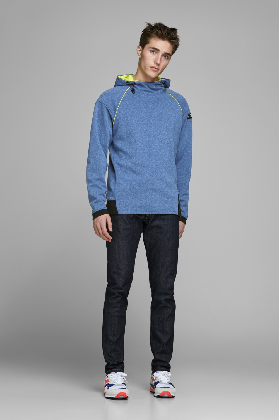 Мужской Jack & Jones Толстовка с молниями по бокам (цвет ), артикул 12167223 | Фото 4