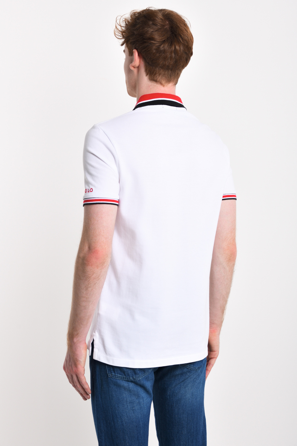 Мужской Polo Ralph Lauren Футболка поло из хлопка (цвет ), артикул 710740444003 | Фото 3
