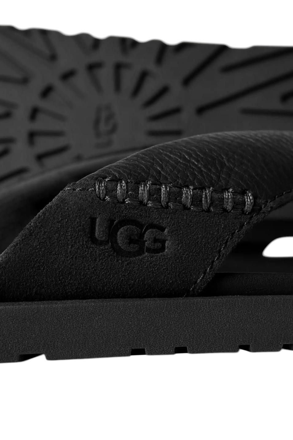 Мужской UGG Вьетнамки Seaside II из натуральной кожи (цвет ), артикул 1166610 | Фото 5