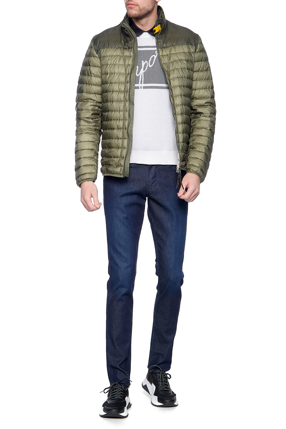 Мужской Parajumpers Стеганая куртка ARTHUR с утеплителем из натурального пуха (цвет ), артикул PMJCKDT02 | Фото 2