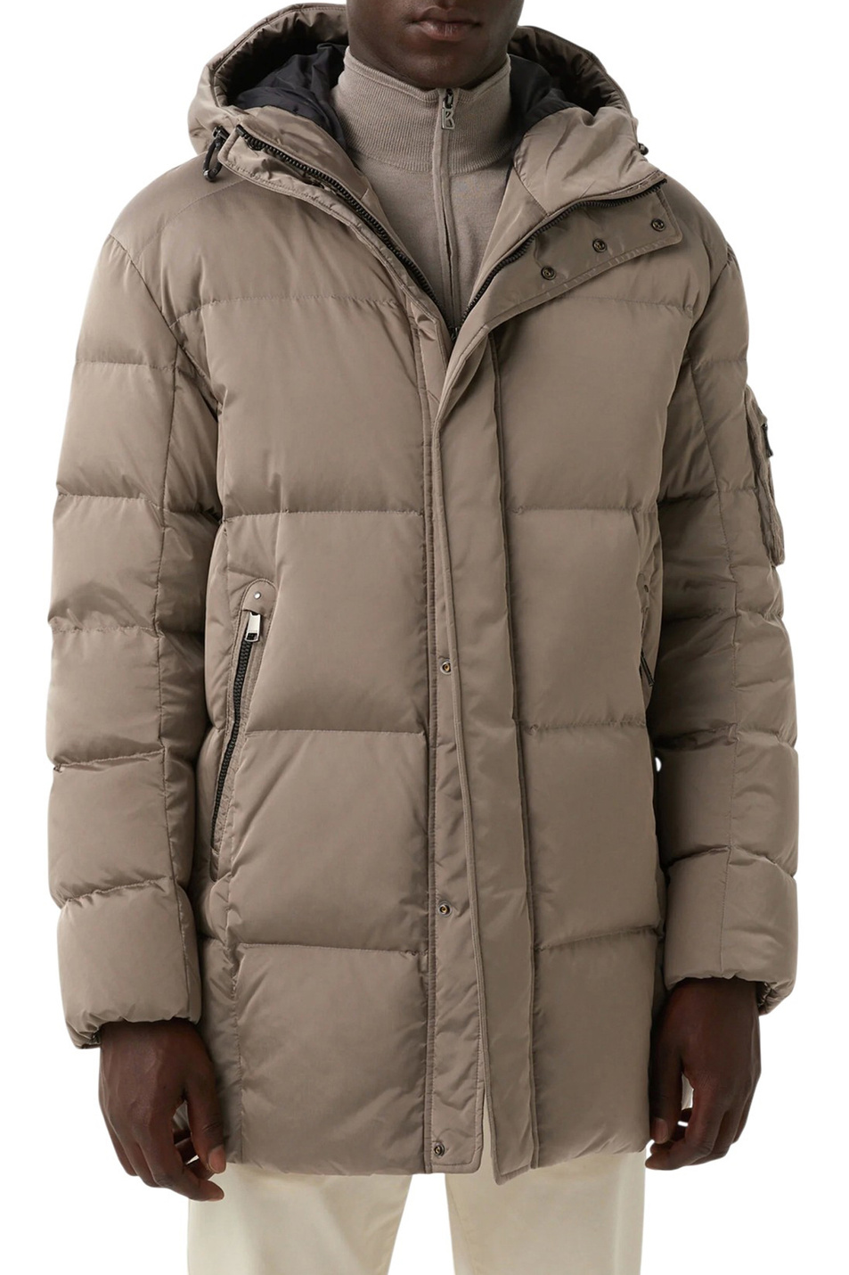 Куртка стеганая JONES-D2 с пуховым наполнителем|Основной цвет:Бежевый Мужской Bogner Куртка стеганая JONES-D2 с пуховым наполнителем (цвет ), артикул 38467593 | Фото 4