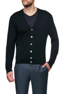 Мужской Zegna Кардиган с V-образным вырезом (цвет ), артикул UAM00-156-K09 | Фото 1