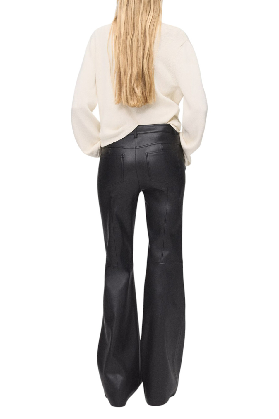 Женский Mango Брюки CONNIE из искусственной кожи (цвет ), артикул 17045975 | Фото 4