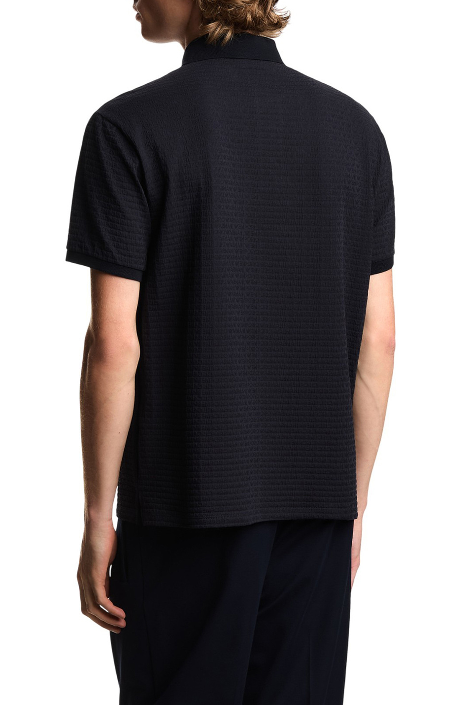 Мужской Emporio Armani Поло из хлопка (цвет ), артикул EM004595-AF10762 | Фото 3