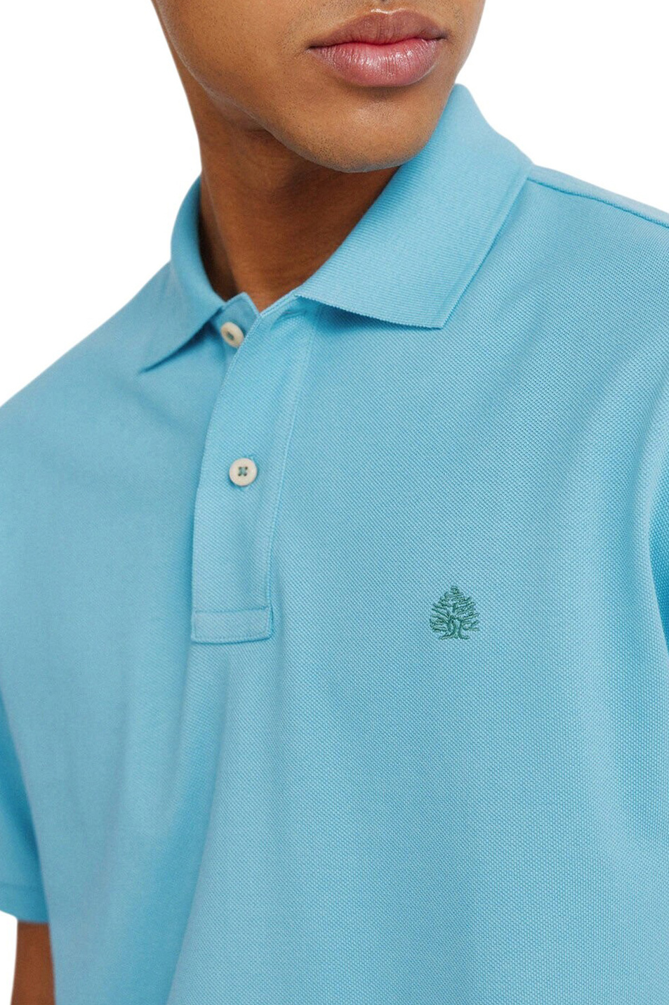 Мужской Springfield Поло из хлопка (цвет ), артикул 8551097 | Фото 4