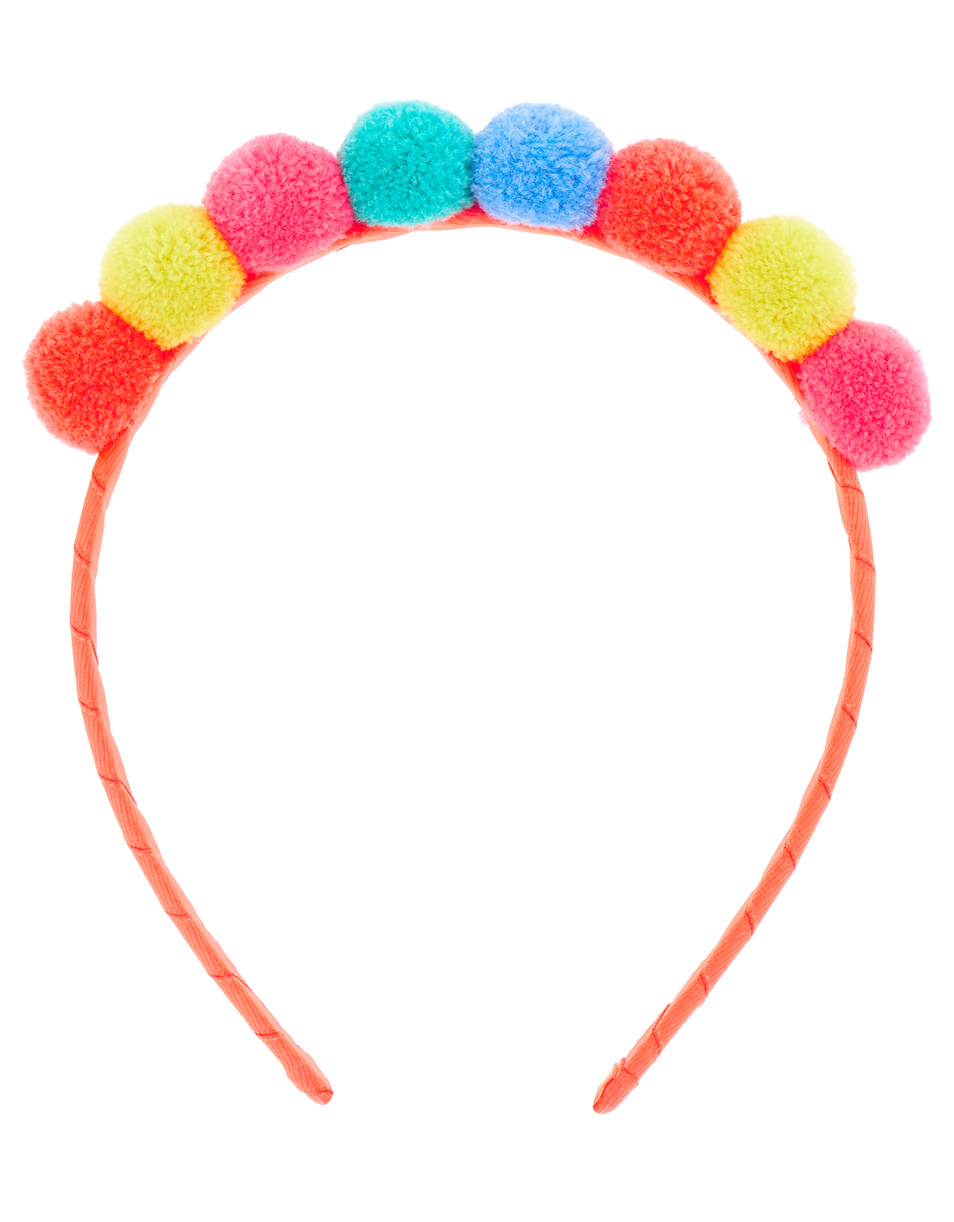 Девочкам Accessorize Обруч BRIGHT POM POM ALICE (цвет ), артикул 883203 | Фото 2