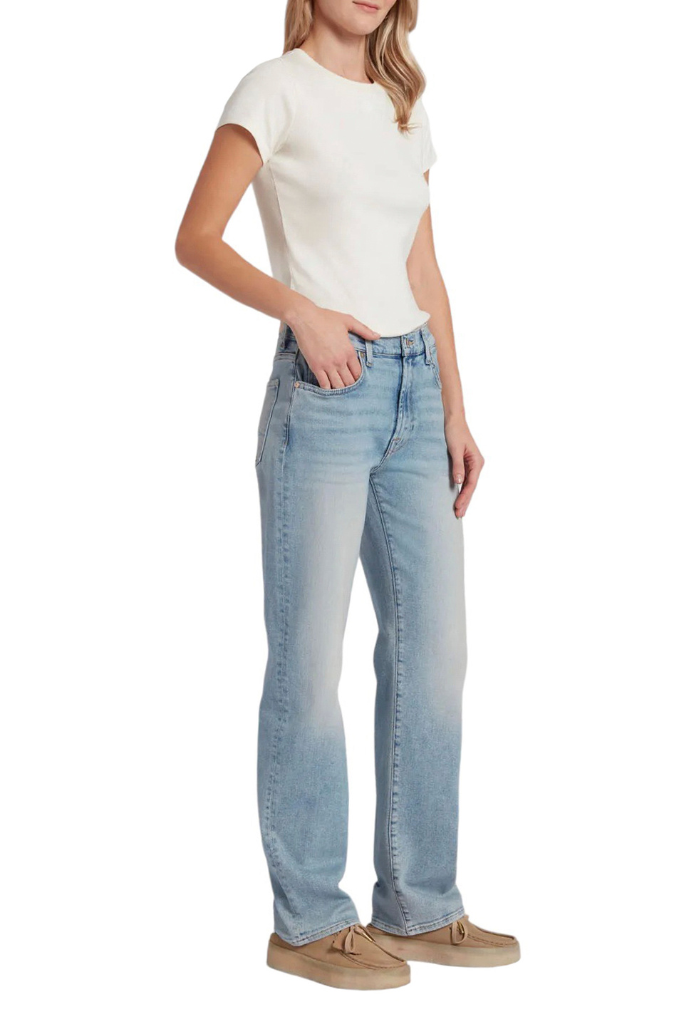 Женский 7 for all Mankind Джинсы ELLIE (цвет ), артикул JSER1200VY | Фото 2