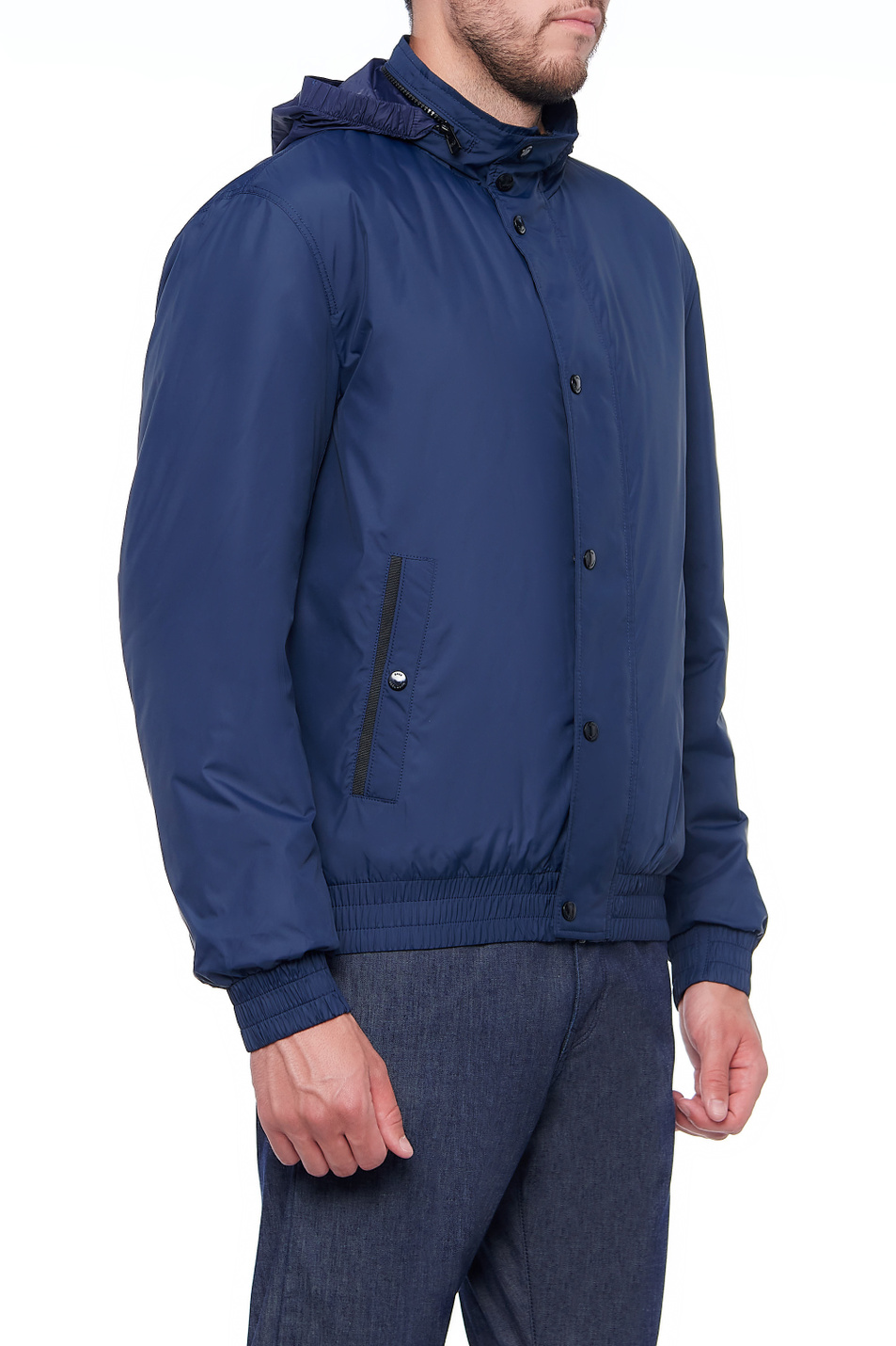 BOSS Куртка Can на молнии и кнопках с капюшоном (цвет ), артикул 50461792 | Фото 4