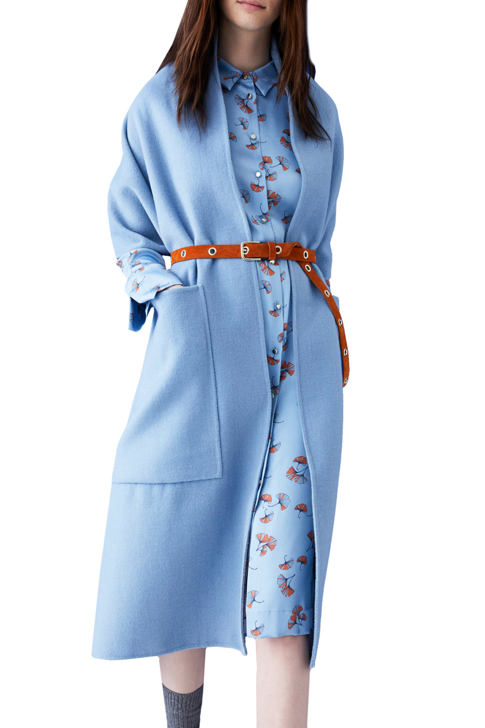 Женский iBLUES Платье-рубашка BELLI на пуговицах (цвет ), артикул 72261826 | Фото 4