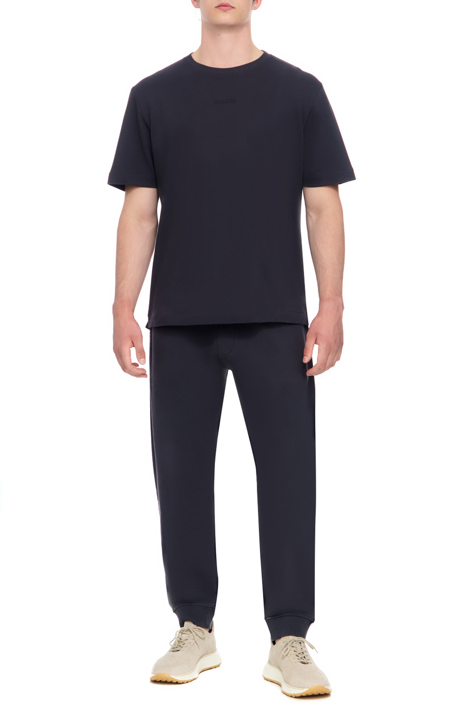 Мужской 7 for all Mankind Футболка TEE из натурального хлопка (цвет ), артикул JSLM355ONB | Фото 2