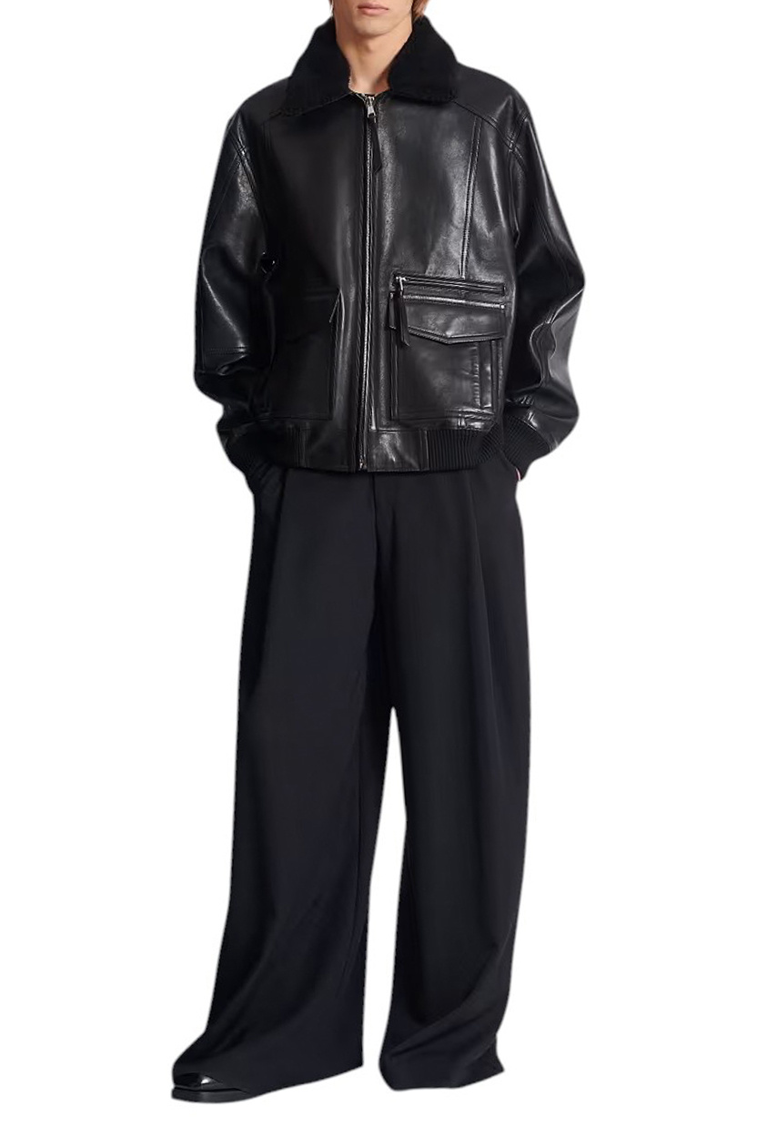 Мужской Balmain Куртка из натуральной кожи (цвет ), артикул FH0TF998LC62 | Фото 2